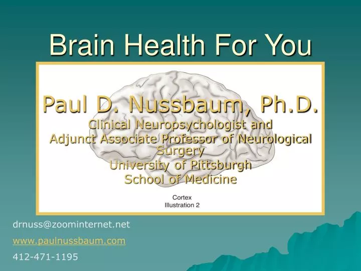 brain health for you