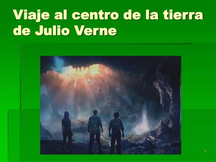 viaje al centro de la tierra de julio verne