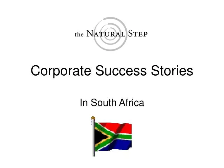 corporate success stories