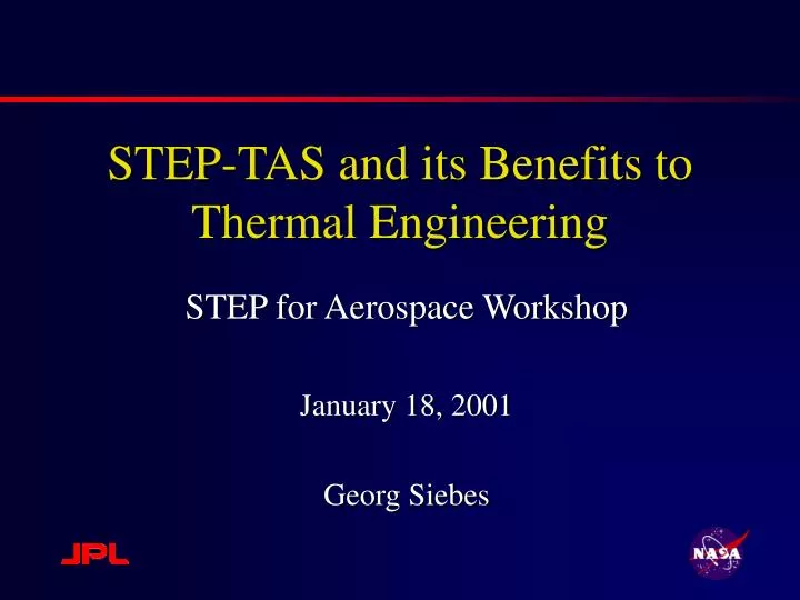 step tas and its benefits to thermal engineering