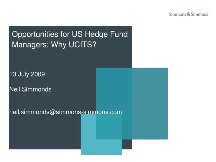 opportunities for us hedge fund managers why ucits