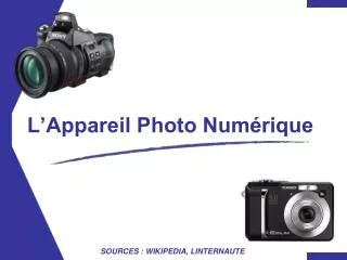 l appareil photo num rique