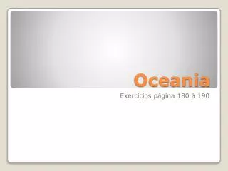 oceania