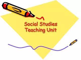 Social Studies Teaching Unit
