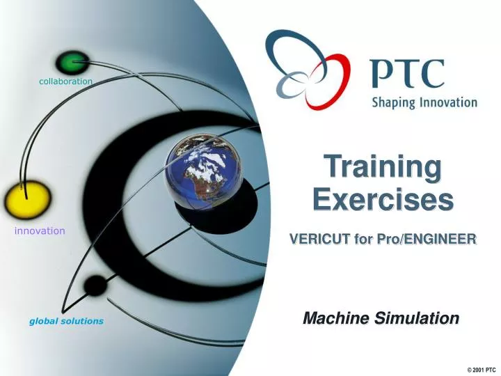 training exercises vericut for pro engineer