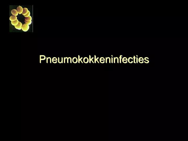 pneumokokkeninfecties
