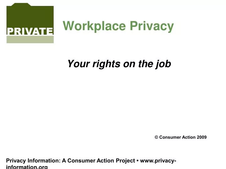 workplace privacy