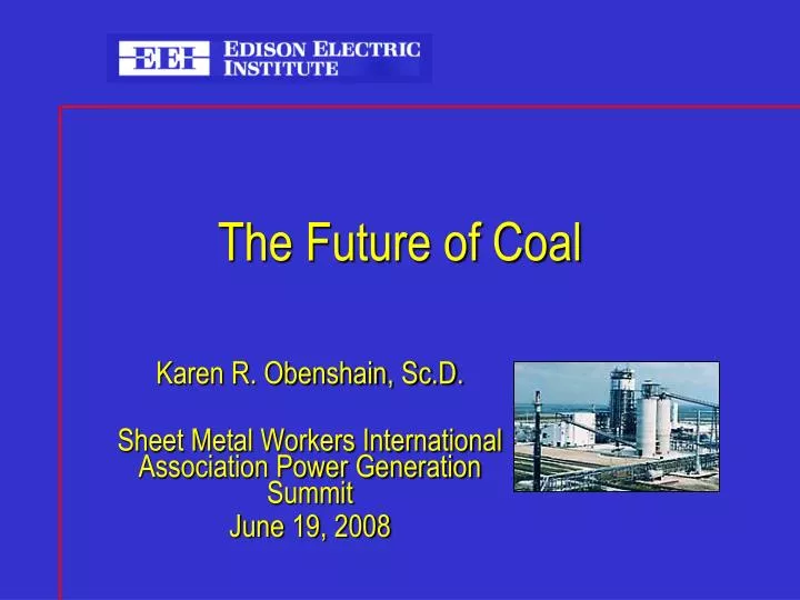 the future of coal