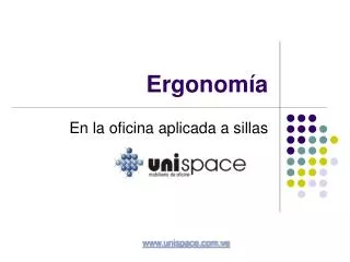 ergonom a