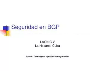 seguridad en bgp