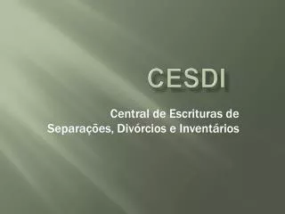 cesdi