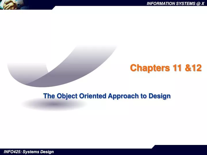 the object oriented approach to design