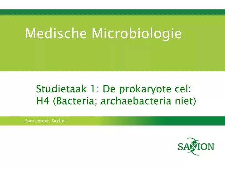 medische microbiologie
