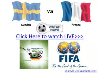 sweden vs france live hd!! third place fifa wwc 2011