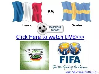 france vs sweden live hd!! third place fifa wwc'11