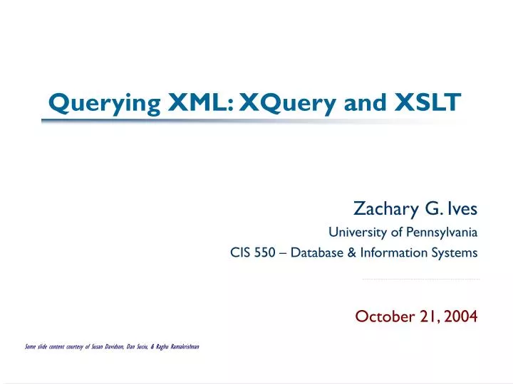 querying xml xquery and xslt