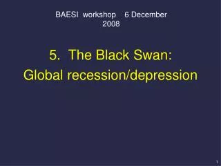 BAESI workshop 6 December 2008
