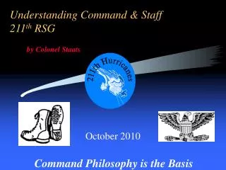Understanding Command &amp; Staff 211 th RSG