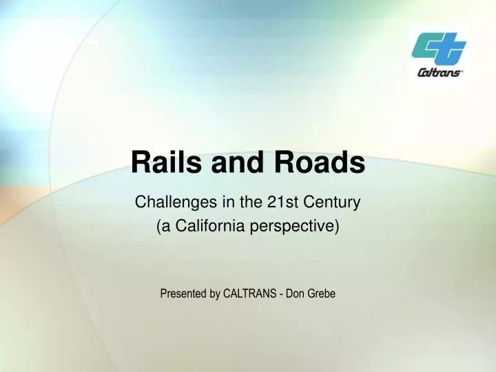 rails and roads