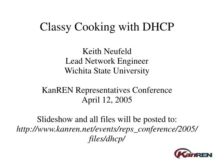 classy cooking with dhcp