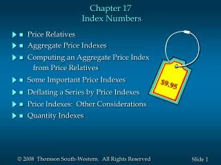 Chapter 17 Index Numbers