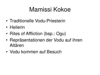 mamissi kokoe