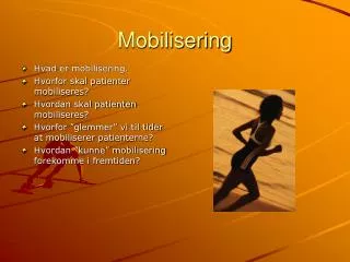 mobilisering