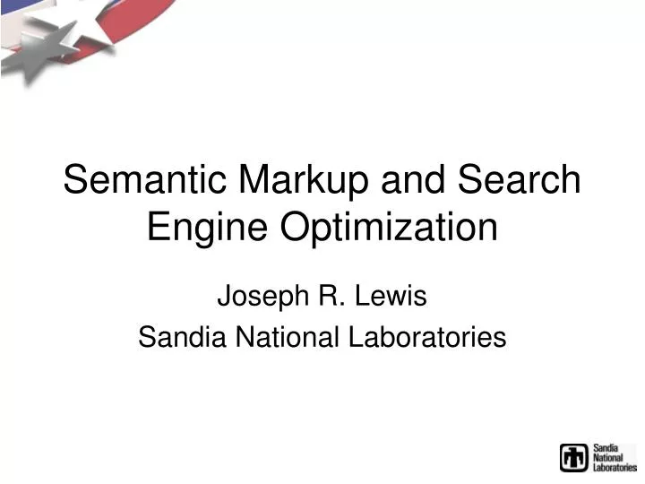 semantic markup and search engine optimization