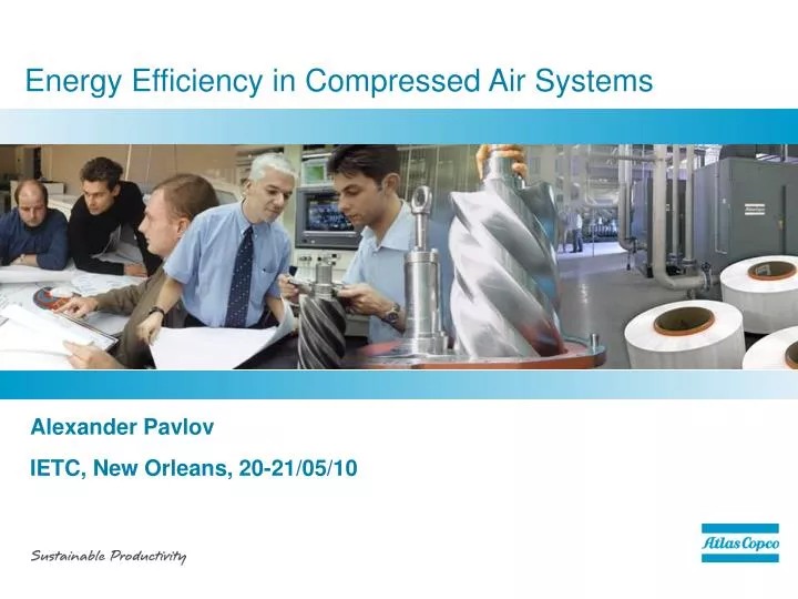 energy efficiency in compressed air systems