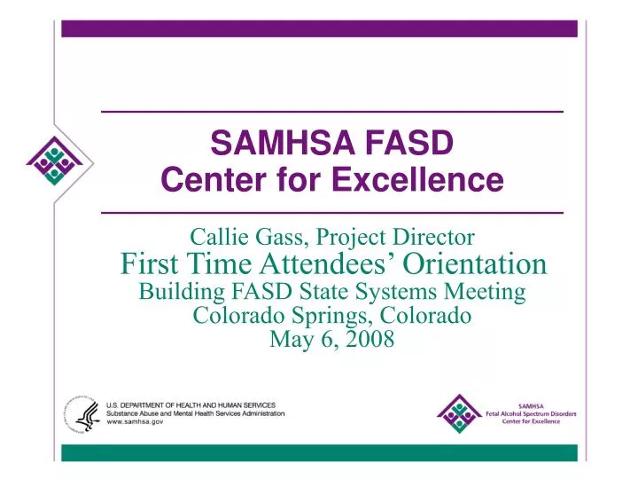 samhsa fasd center for excellence
