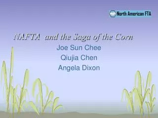 NAFTA and the Saga of the Corn