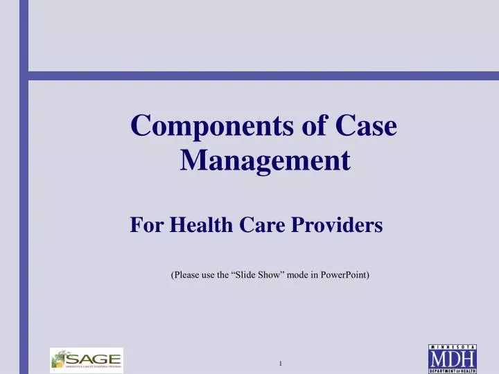components of case management for health care providers