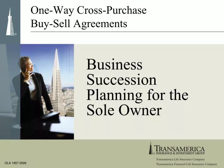 one way cross purchase buy sell agreements