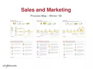Sales and Marketing Process Map – Winter ‘08