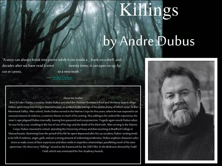 killings by andre dubus