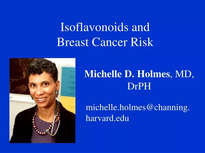 isoflavonoids and breast cancer risk