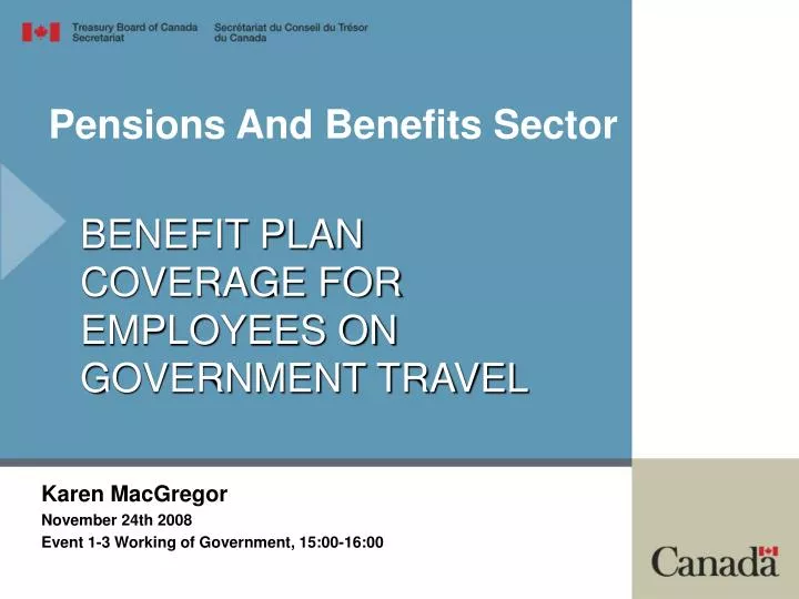 pensions and benefits sector