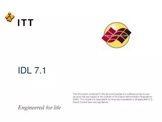 IDL 7.1