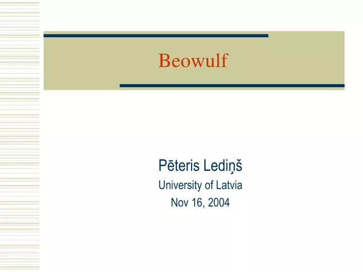 beowulf