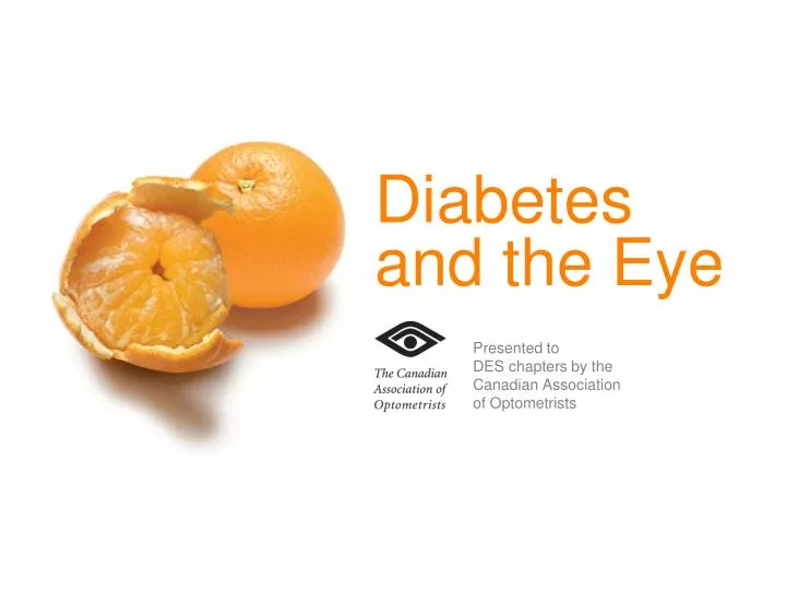diabetes and the eye