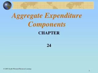 aggregate expenditure components