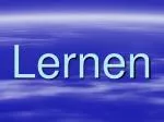Lernen - slide 1