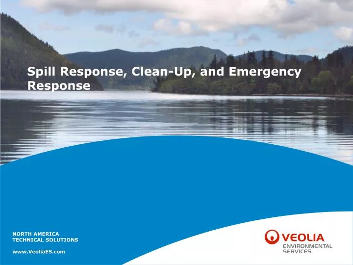 spill response clean up and emergency response