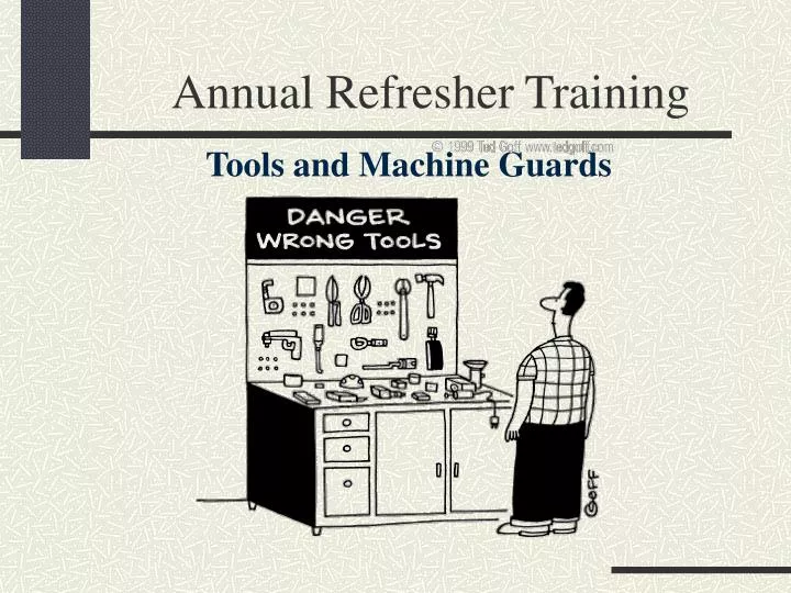 annual refresher training
