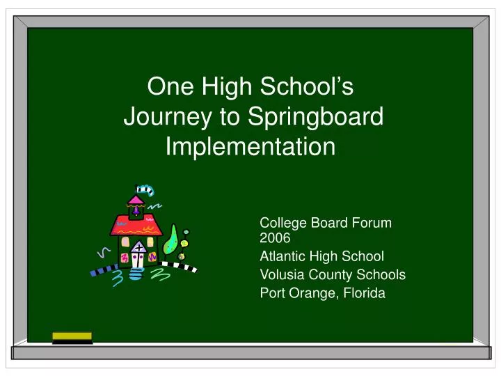 one high school s journey to springboard implementation