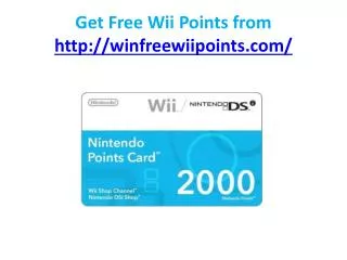 free wii points