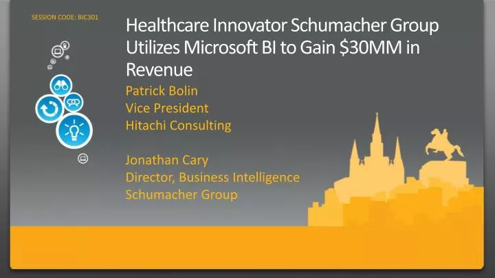 healthcare innovator schumacher group utilizes microsoft bi to gain 30mm in revenue