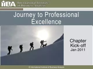 Journey to Professional Excellence
