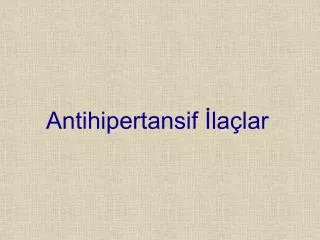 antihipertansif la lar
