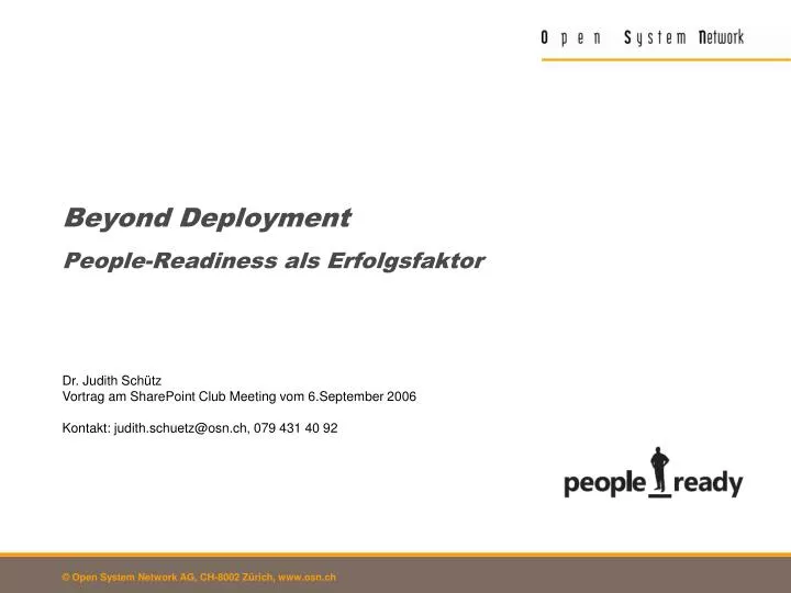 beyond deployment people readiness als erfolgsfaktor